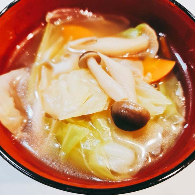 【レシピ】#簡単に作れる野菜スープ♡ヘルシー野菜スープ