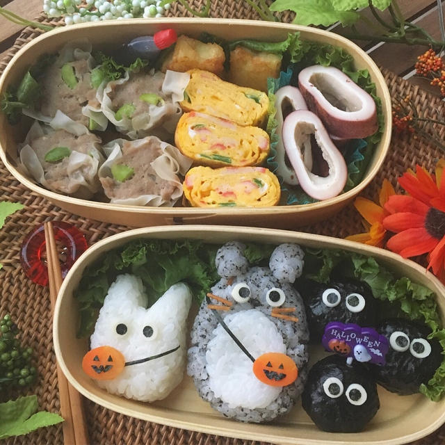 トトロのハロウィン弁当～キャッチ・ザ・にゃんこ大作戦！～