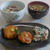 さつま芋ごはんと鶏つくね