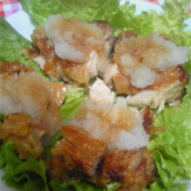 鶏竜田おろしポン酢