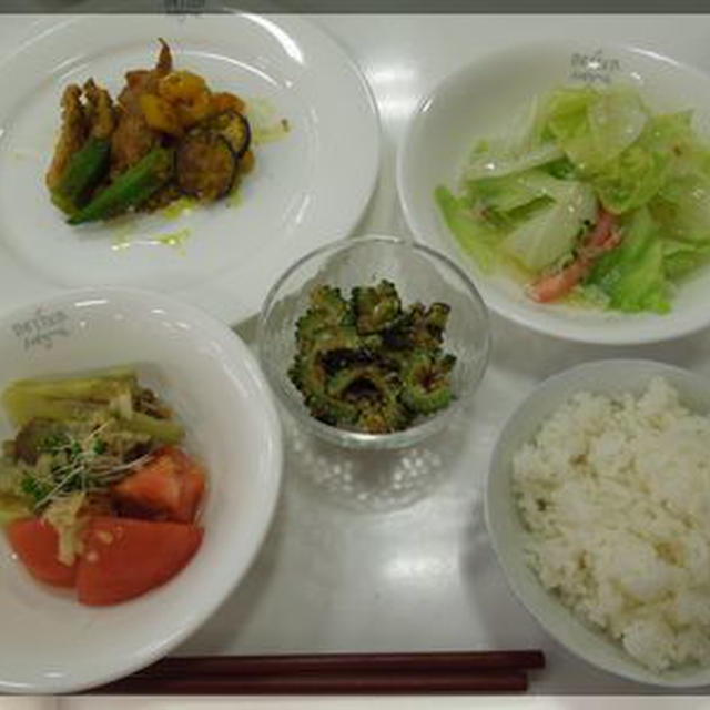 野菜で作る料理教室８月