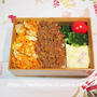 今日のOBENTは 変わり二色弁当