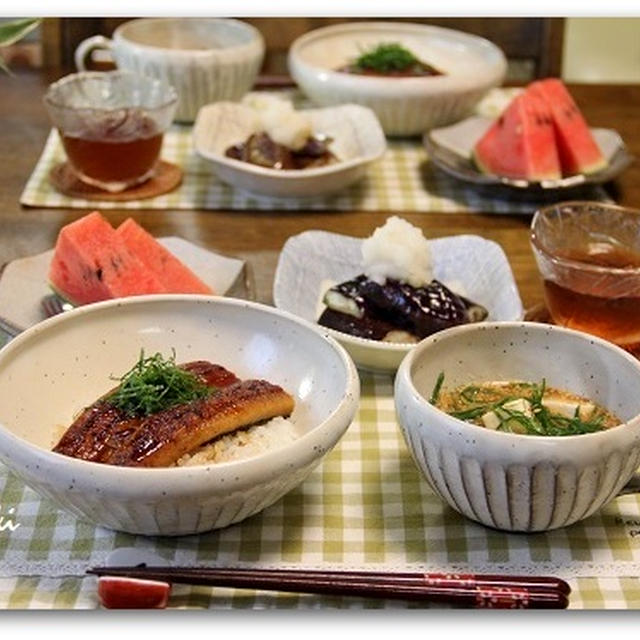ありがとうございます♪　と　ふっくら*うな丼