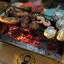 びっくりするくらい狭いスペースでBBQ