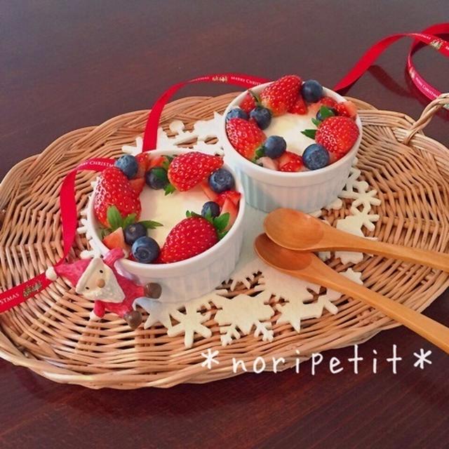 ワンボールde混ぜて冷やすだけ♡クリスマス カップ レアチーズ♡と予想外にハマったのは