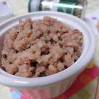 フライパンで5分☆　レモン生姜味の豚そぼろ