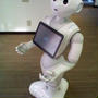 ソフトバンクでロボットにご挨拶