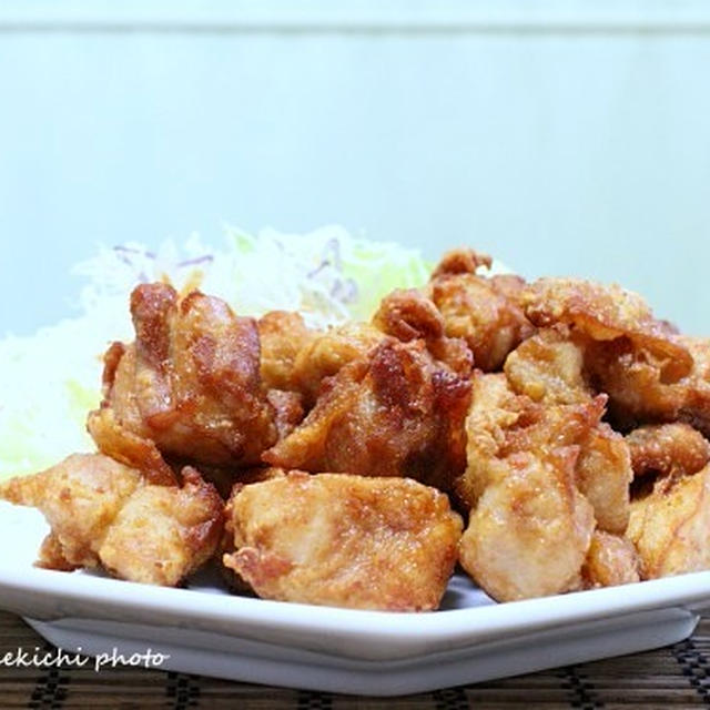 サクッと美味しい「鶏のから揚げ」＆「青の洞窟」食べてみました