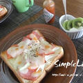 今朝の朝ごはん☆予定外だわ