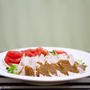 柔らか鶏むね肉の胡麻ソースかけ＆家で味わう「ぼてじゅうのお好み焼き」