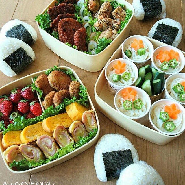 * 運動会のお弁当 2017 *