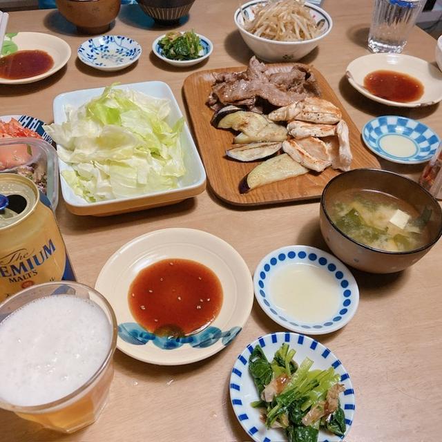 新学期が始まって初週末ごはん