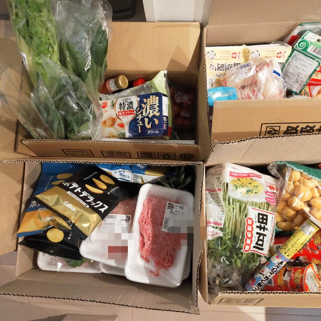 調子に乗って買いすぎた(;´∀｀)食品だけで23000円分を爆買い