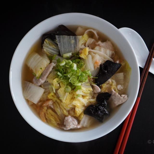 家常麺 (家常面/Jia Chang Noodle Soup）