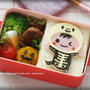 スケルトンくんのハロウィン弁当＊キャラ弁