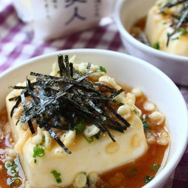 絶品！和風あんかけ豆腐