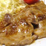 塩糀を使った豚肉のしょうが焼き