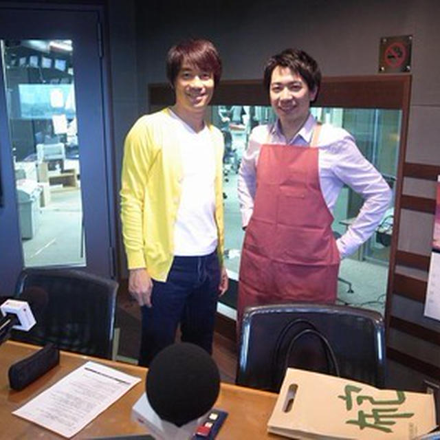 中西哲生さん×ビストロパパ TOKYO FM クロノス　6月22日（水）AM6:00~8:30放送予定