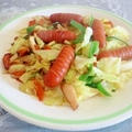 おおざっぱ野菜炒め