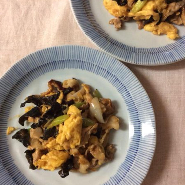 来週は中華、葱餅はハム入り