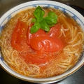 冷たいスープでもいける～「ひる麺」トマトラーメン