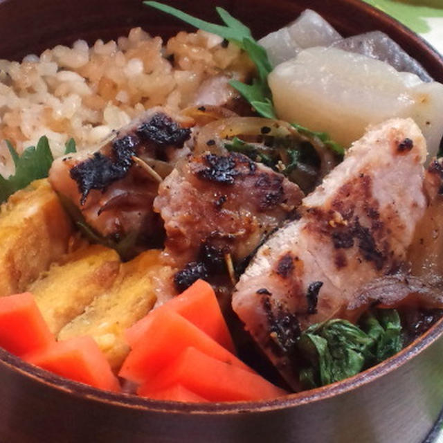 塩麹豚ロースのソテー弁当