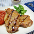 ヘルシー♪『鶏肉のソテー　〜バルサミコソース〜』画像付きレシピ