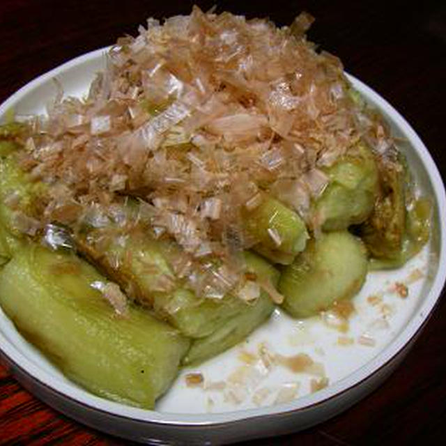 また番外編ですが・・母の焼き茄子
