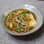 きのこや野菜のあんかけ豆腐