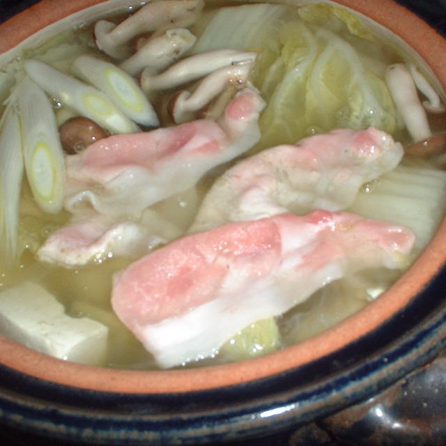 豚しゃぶ鍋