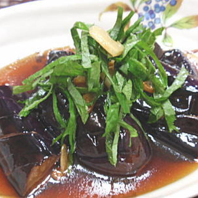 茄子とニンニクのサッパリお浸し（レシピ付）