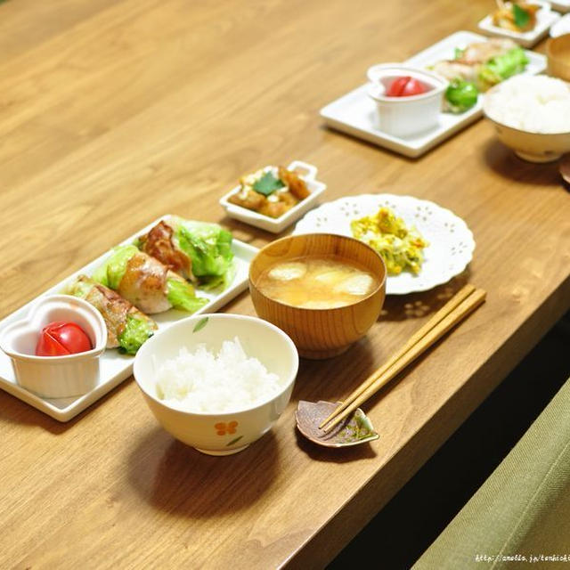 レタス巻きとかカボチャサラダ、4/14～4/20までの中2女子べんと&ナーサンの感想つき