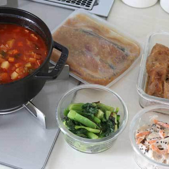 １時間で出来る作り置き5品！お弁当や晩ご飯に大活躍