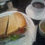 西新宿・coffee＆tea BBBのサンドイッチセット