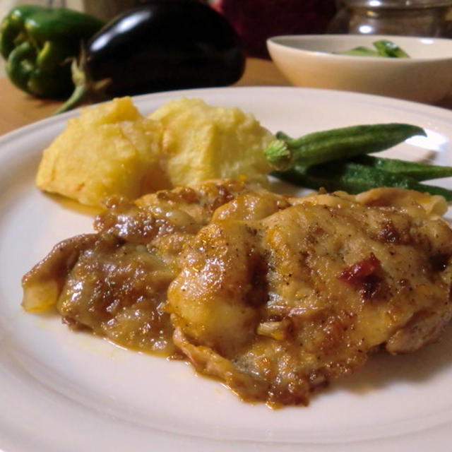 豚肉のチャイニーズソテー＊キュウリの和え物＊晩ごはん