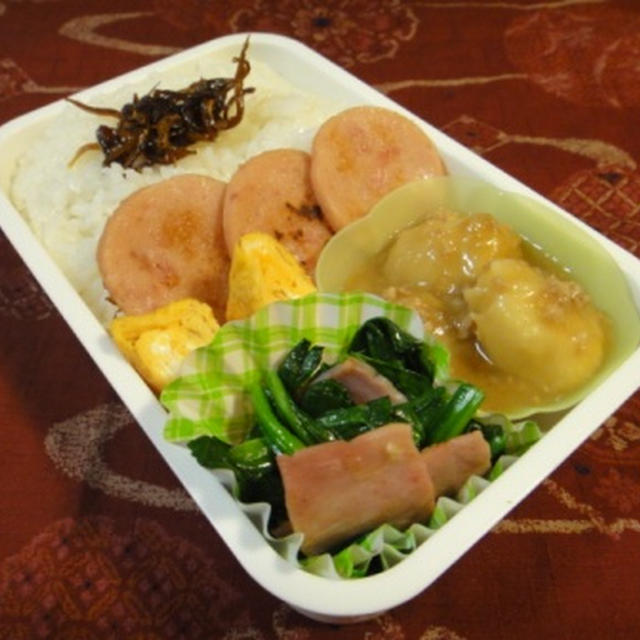 ３月１９日　里芋のそぼろ餡弁当　～　ダイエット成功＠ダーリン
