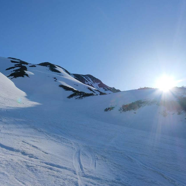 立山別山の雪景色