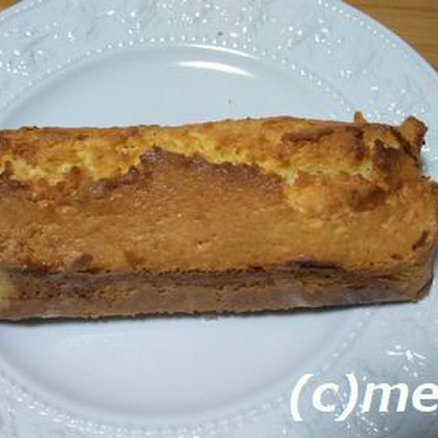 フードプロセッサーで基本のパウンドケーキ＆ムギも食べたいｖ・。・Ｖ わん♪