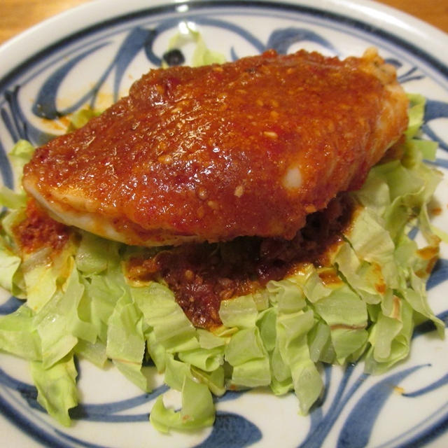 【旨魚料理】フグの豆板醤味噌蒸し