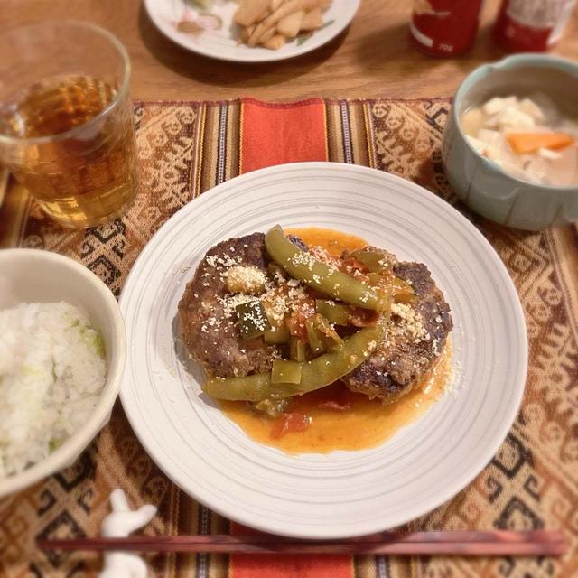月曜日の豆腐献立、激務の合間にめんどくさいもの作る　晩ごはん
