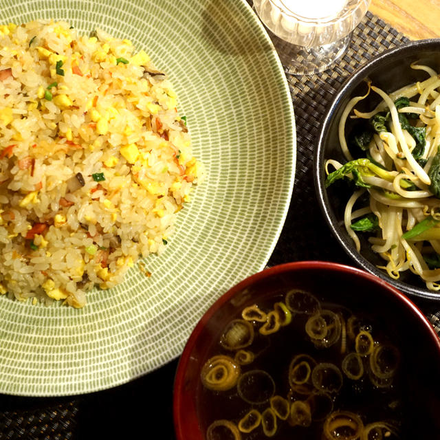 パラパラ炒飯が食べたーい！！