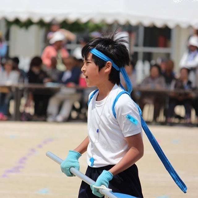 小学校最後の運動会