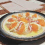 【recipe】白身魚とオレンジのカルパッチョ／黄金の国