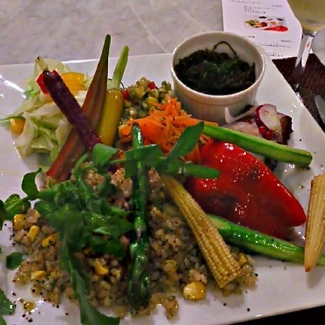 キレイ料理レストラン G&V＠東銀座　でひとり夜ごはん♪