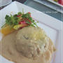 カレークリーム・ハンバーグのブランチ*