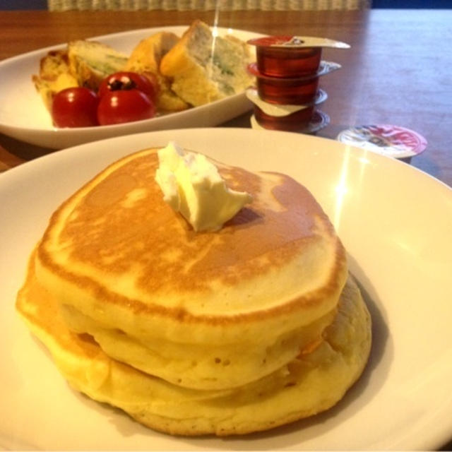 金曜日♪ご飯。パンケーキ。