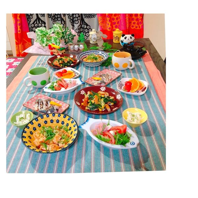 ・・、手抜きご飯です(笑)