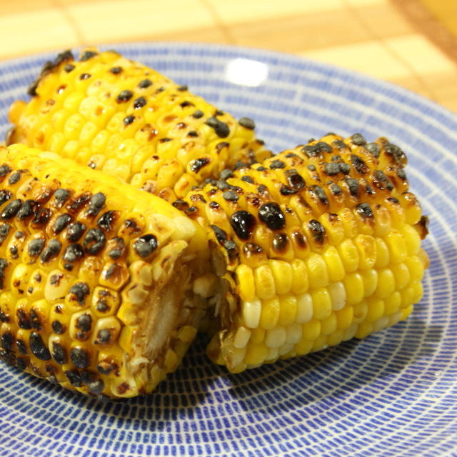           おうちで簡単『焼きとうもろこし』      