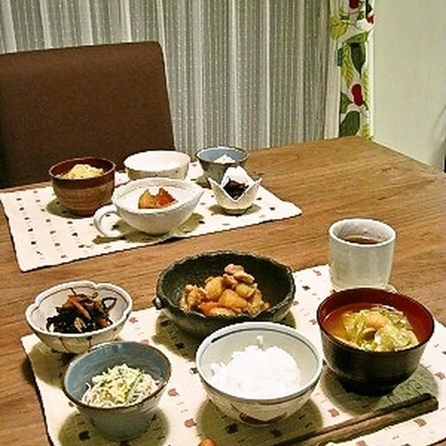 塩麹鶏じゃが定食