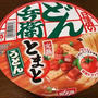 昼ごはんに日清「どん兵衛 完熟とまとうどん」